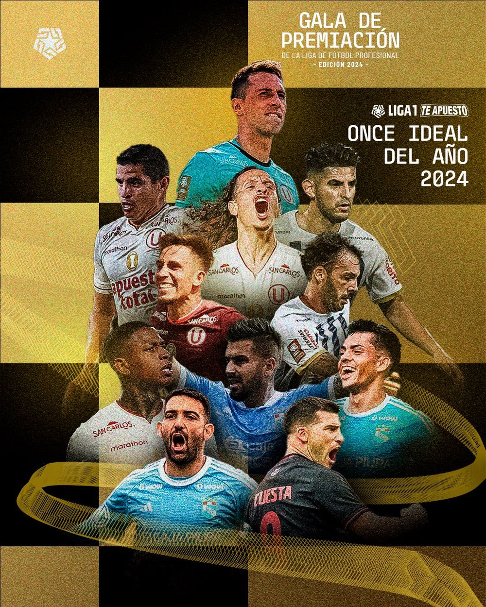 Uruguayos en el once ideal del fútbol peruano 2024: Britos, seba Rodríguez y Cauteruccio