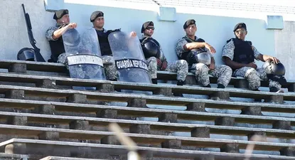 La Policía ingresará a las tribunas si es necesario