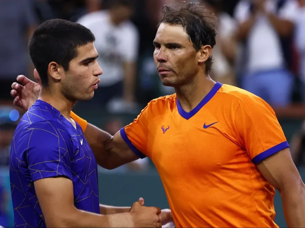 Nadal y Alcaraz cara a cara.