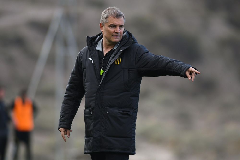 Diego Aguirre, técnico de Peñarol