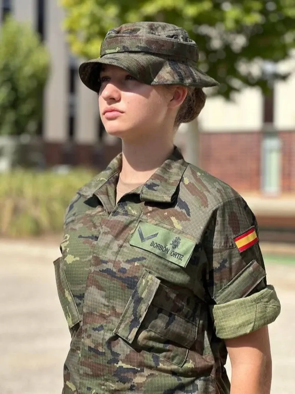 La princesa Leonor en su primer día en la Academia Militar de Zaragoza