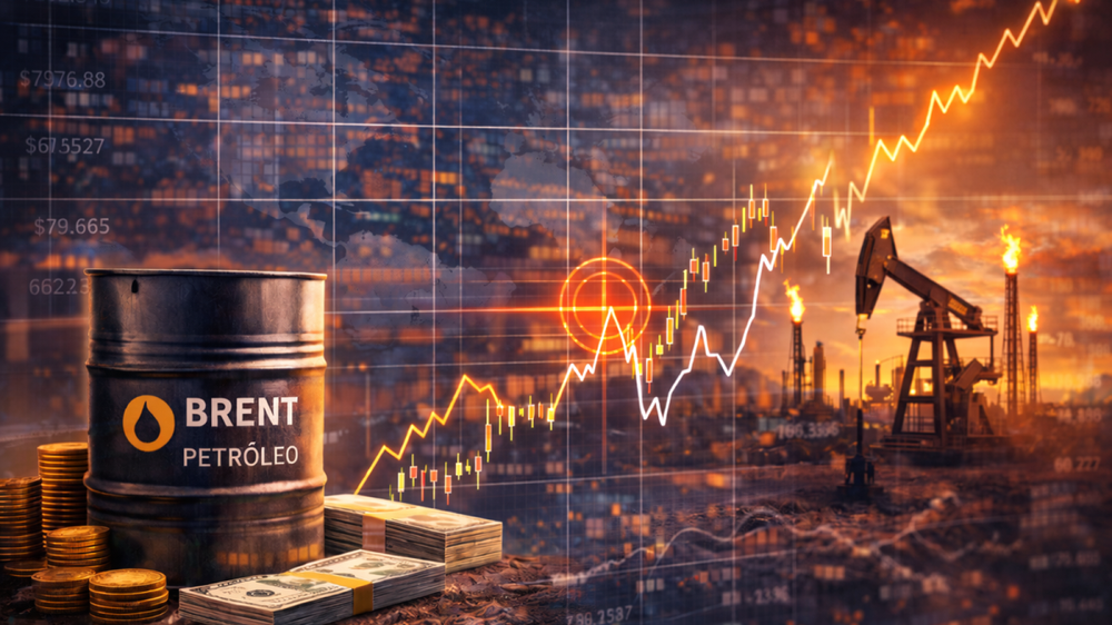 El brent tocó un máximo de 126,10 dólares.