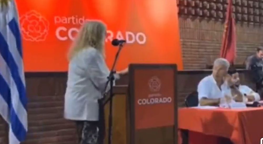 Convención del Partido Colorado en Maldonado