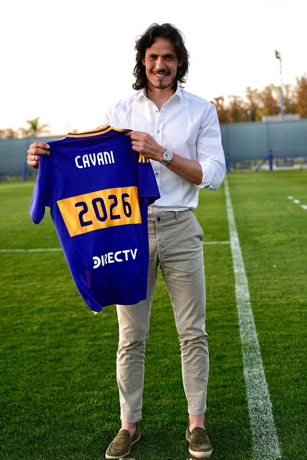 Edinson Cavani renovó en Boca Juniors