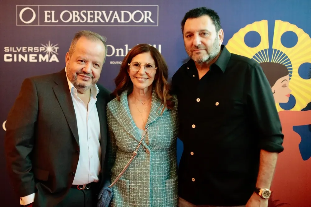 Fernando Arciniega, Calu Cuadrado y Gabriel Hochbaum.