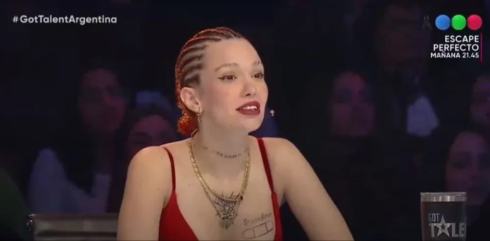 La cantante presentó a su abuela