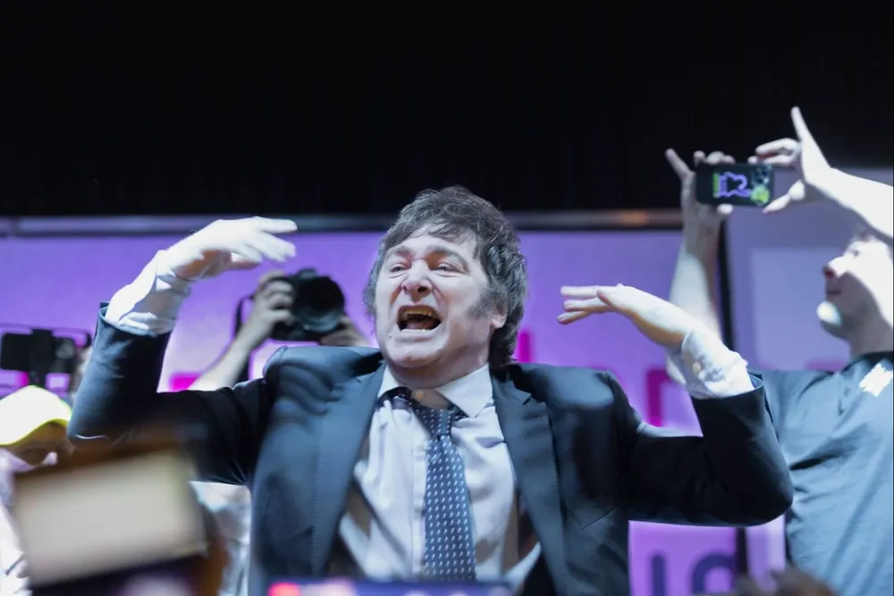 Javier Milei, el ganador de las PASO.