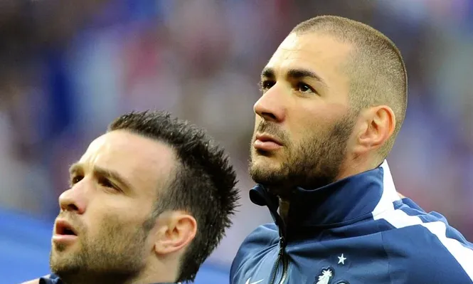Valbuena y Benzema en la selección francesa
