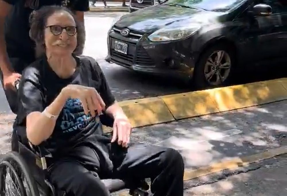 Charly García en el video difundido en las últimas horas