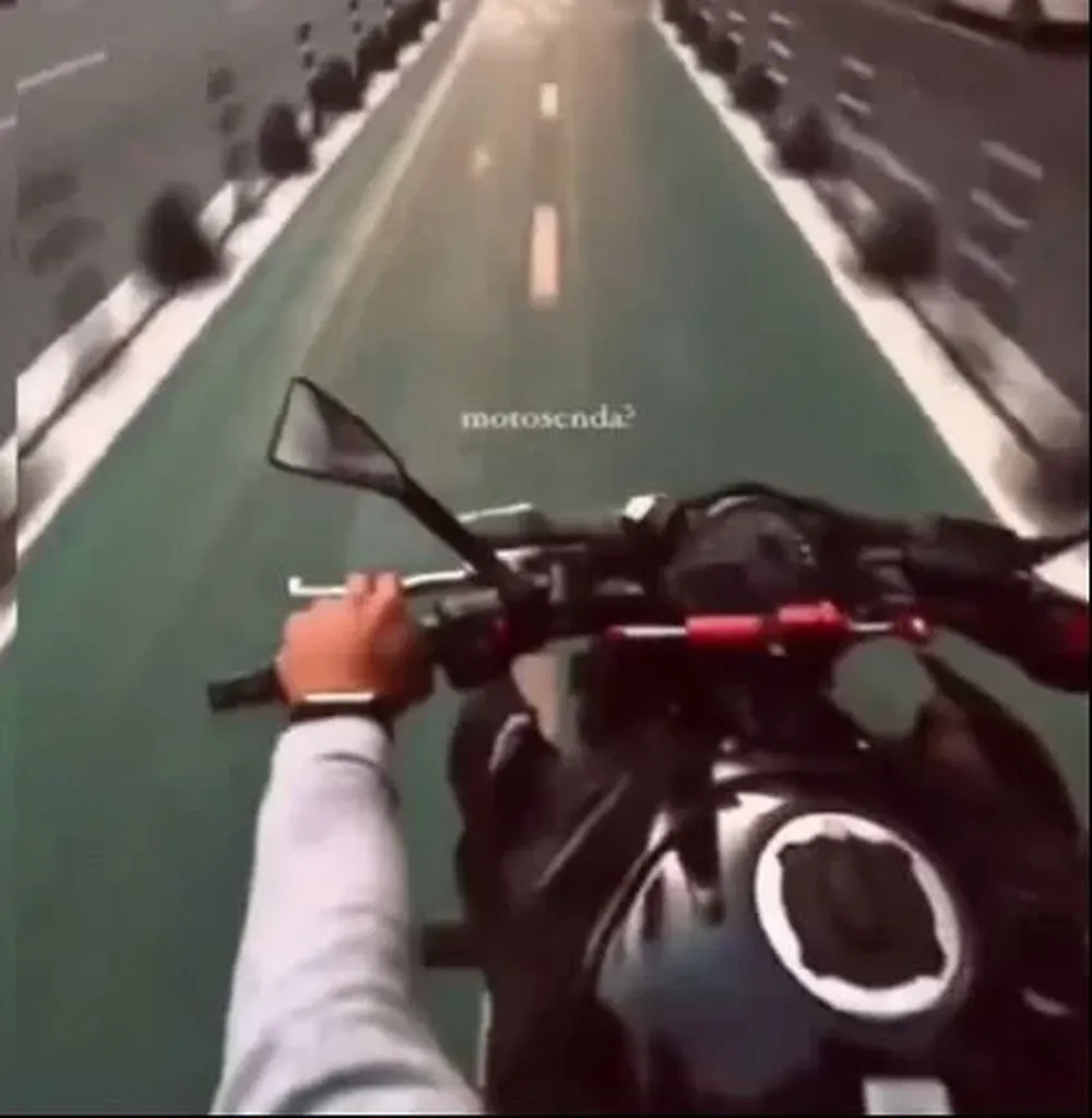 Captura del video que fue publicado por BiciConvivencia en X