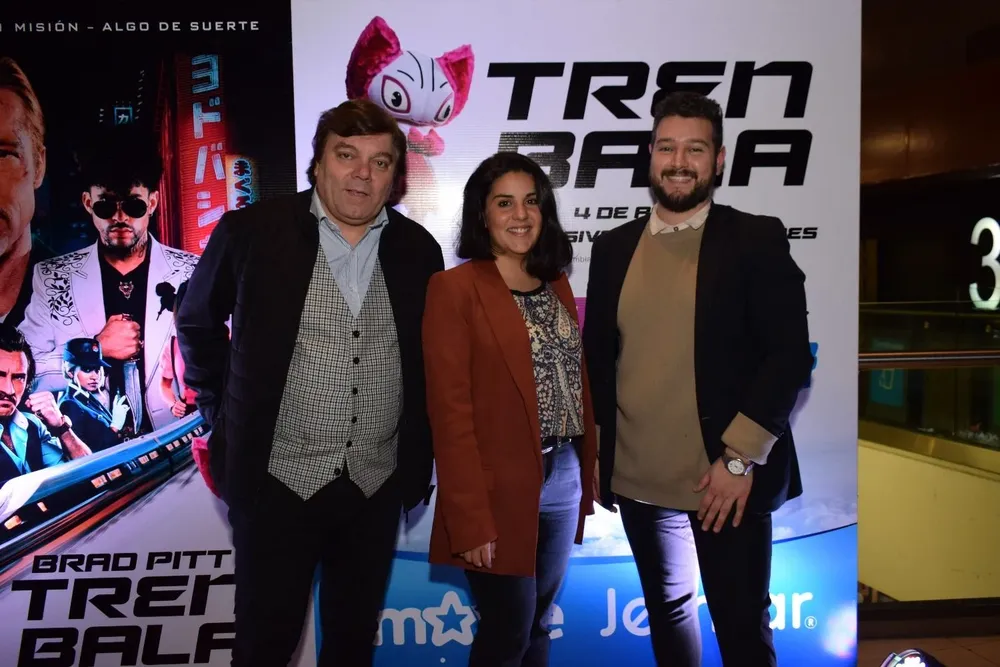 Álvaro Marchand, Analia Ramirez y Nicolas Albarracin
