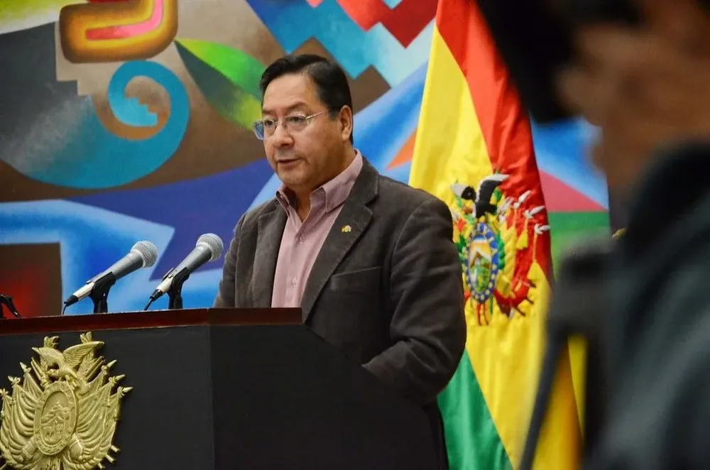 Luis Arce, presidente de Bolivia