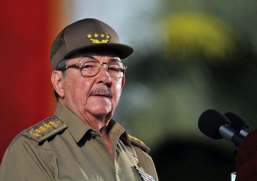 Raúl Castro, jefe político de la dictadura cubana.