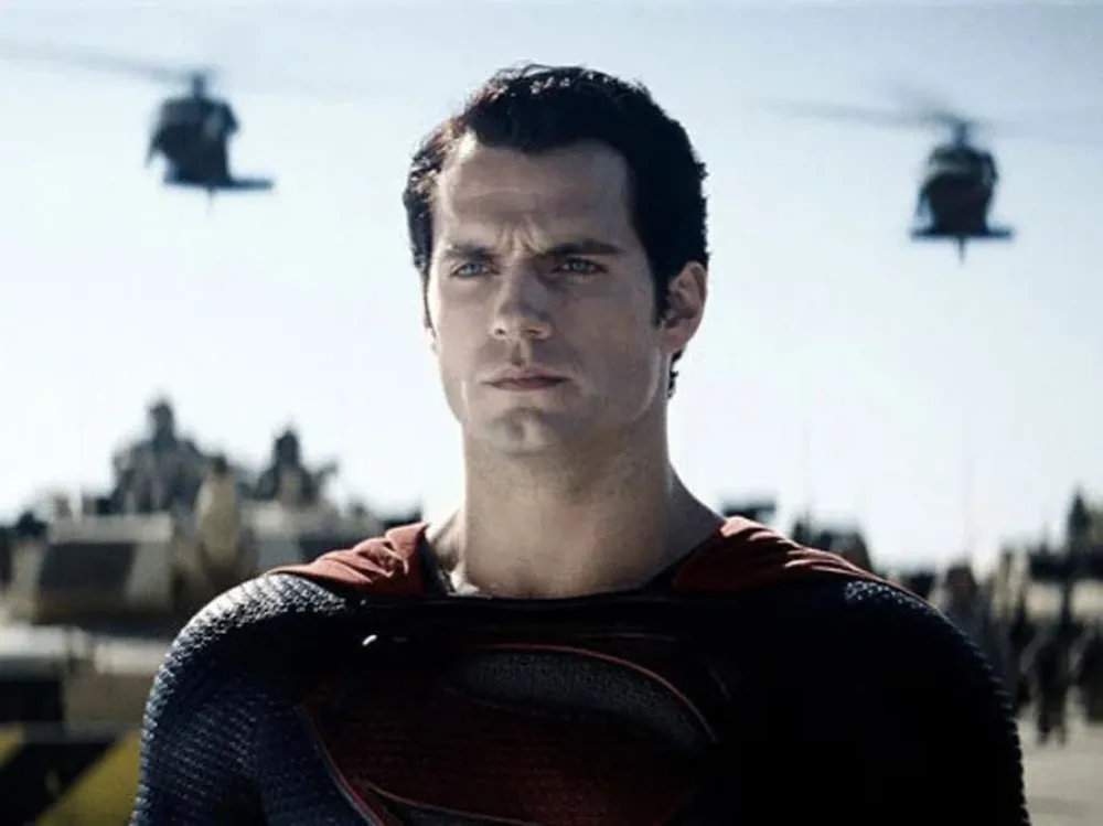 Henry Cavill como Superman en Hombre de acero (2013)