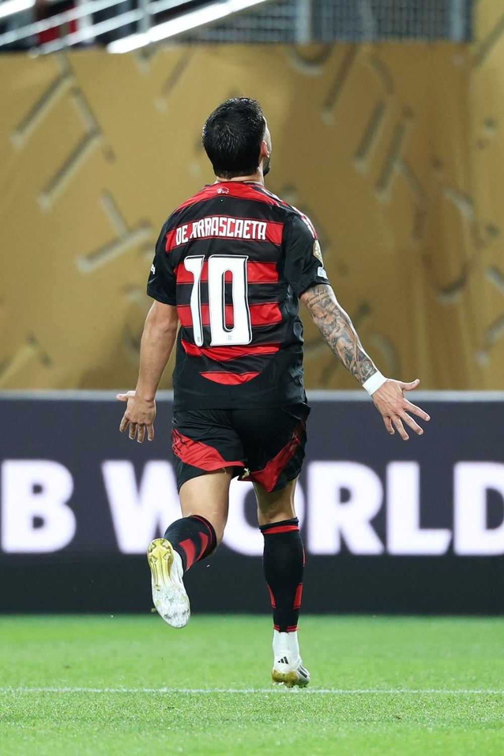 Festejo de Giorgian De Arrascaeta en el Mundial de Clubes Festejo de Giorgian De Arrascaeta en el Mundial de Clubes