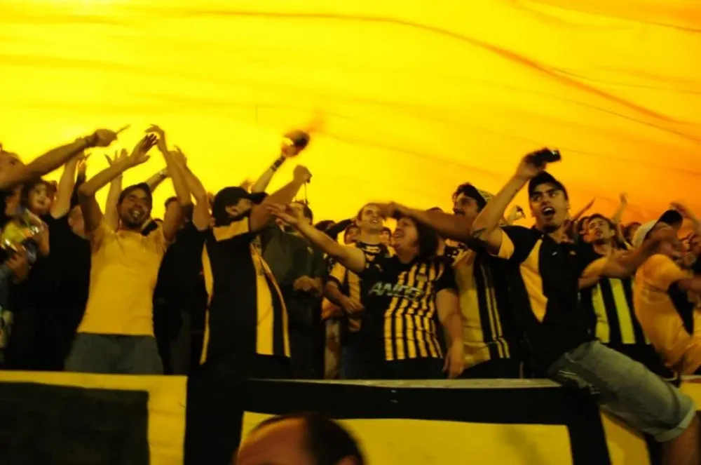 La algarabía tal como la vivieron los hinchas, que empujaron la bandera
