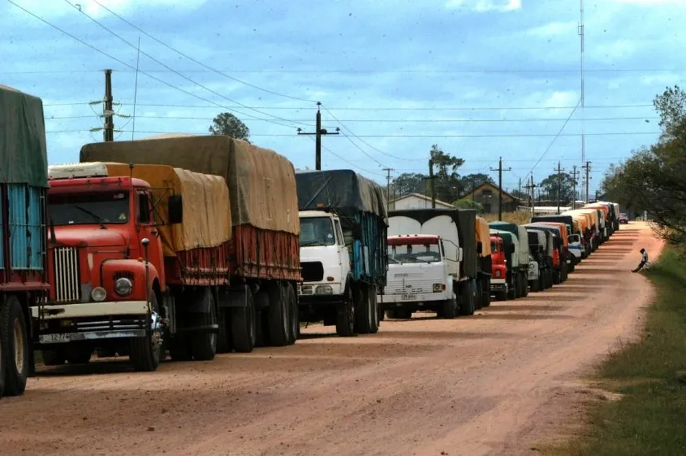Existen dificultades para trasladar el arroz a los molinos.