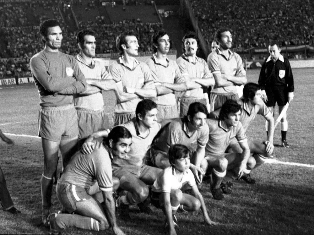 El equipo de Nacional de 1971