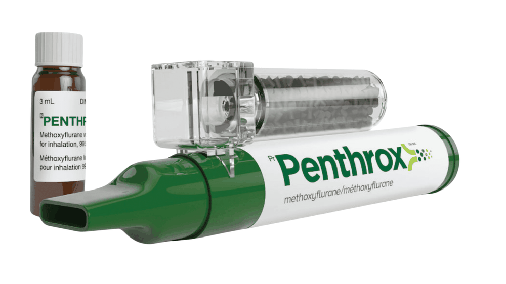 El Penthrox o "silbato verde"