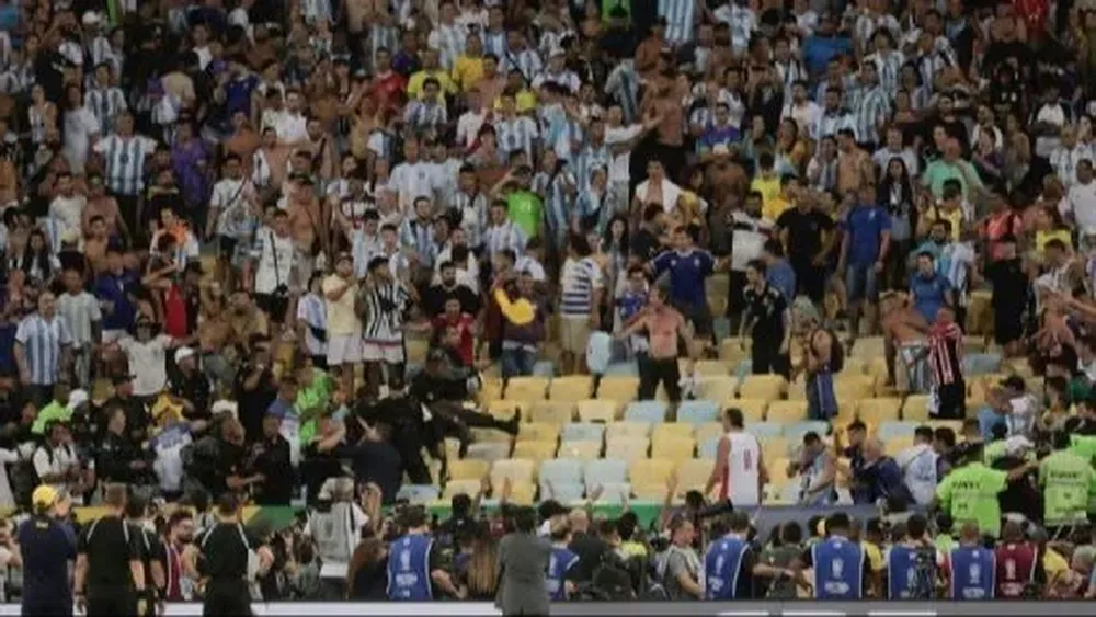 La Confederación Brasileña de Fútbol denunció comentarios racistas de hinchas argentinos