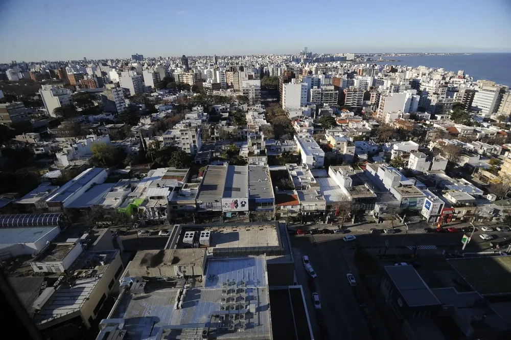 Montevideo desde el aire