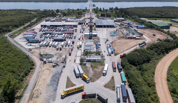 Paso de frontera en Fray Bentos. Foto: Ciemsa&nbsp;
