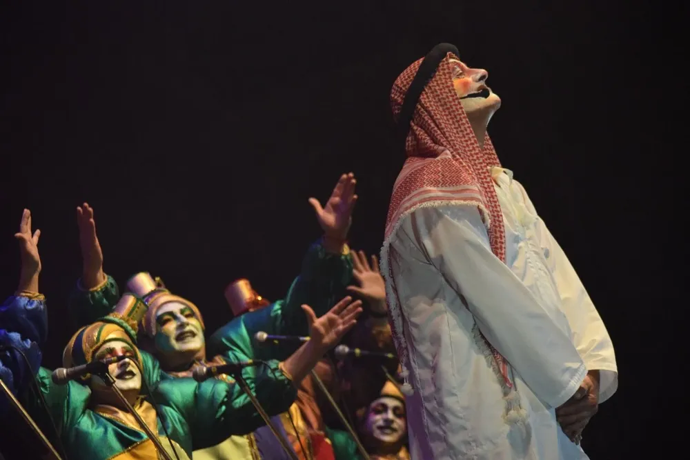 Marcel Keoroglian, cupletero de La Gran Muñeca, en el Teatro de Verano.