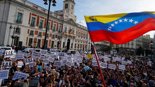 Manifestación en Puerta del Sol, Madrid