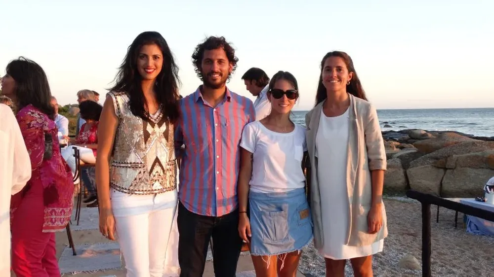 Lucía Cabanas, Gustavo Zerbino, Catalina López y Florencia Lecueder