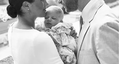 harry y megan bautizaron a su hijo archie en estricta intimidad