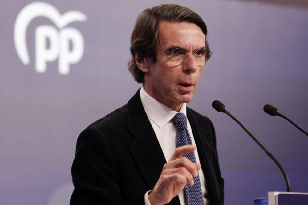 El expresidente del Gobierno español, José María Aznar