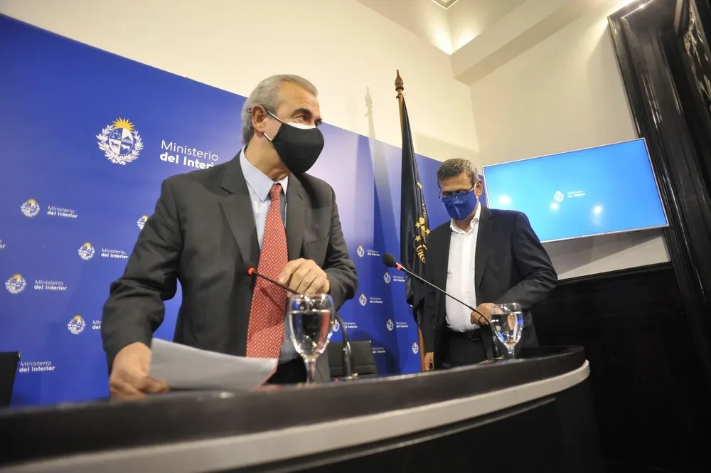 La última conferencia que dieron juntos los Jorges fue por la condena al Betito Suárez