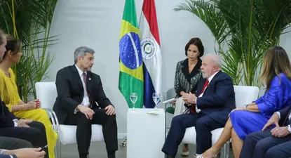 Lula y Abdo Benítez