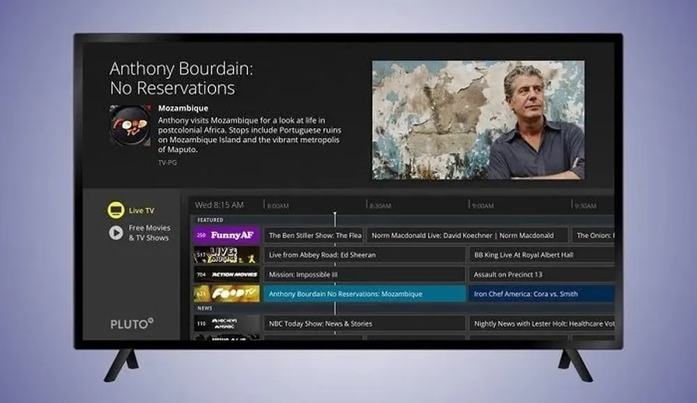 Programas de Anthony Bourdain forman parte de la grilla de Pluto TV Latinoamérica