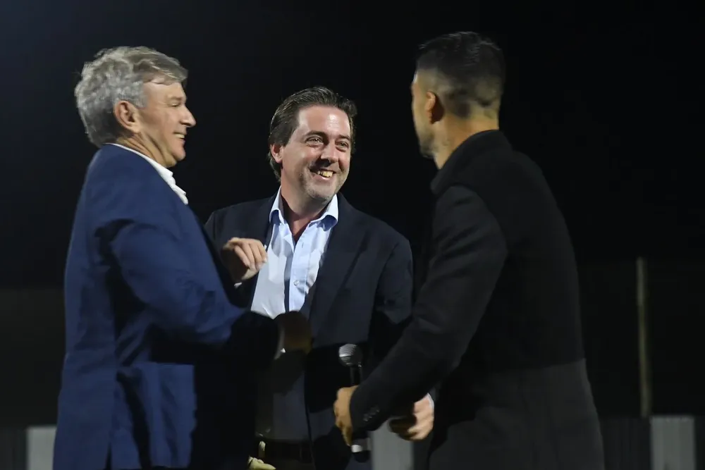 Inauguración de la Ciudad Deportiva Luis Suárez