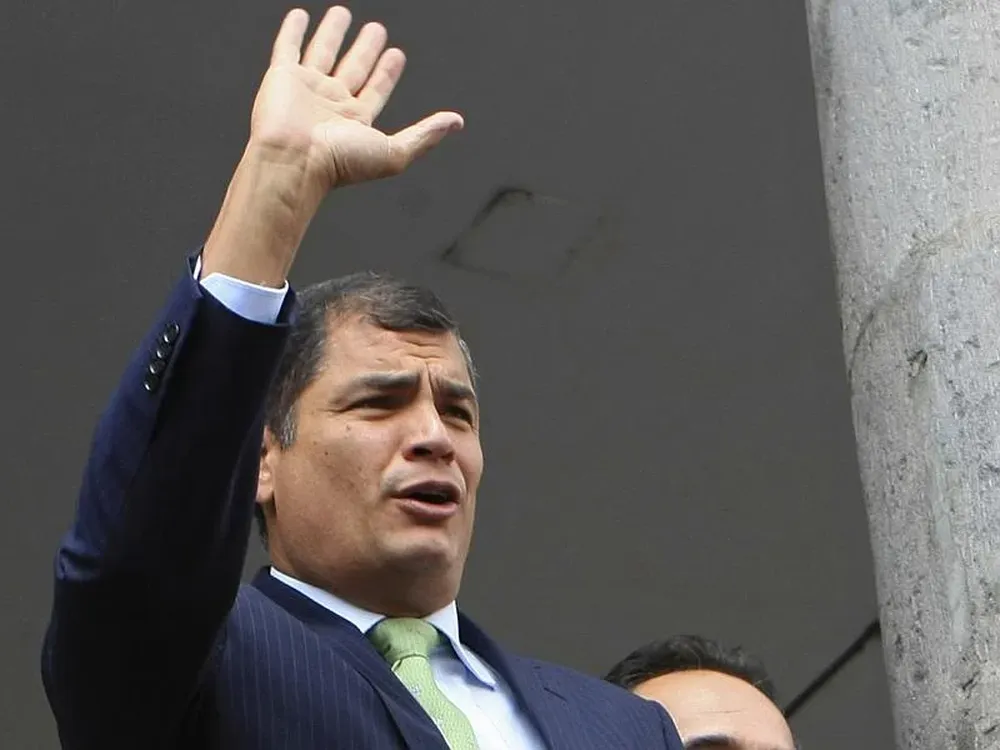 Presidente de Ecuador, Rafael Correa. Archivo