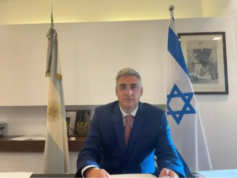 Ministro encargado de la embajada argentina en Israel, Francisco Tropepi.