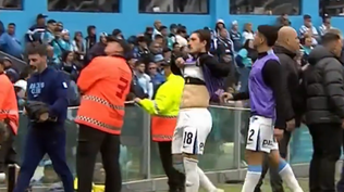 El gesto de Alfonso Pacha Espino a los hinchas de Racing&nbsp;