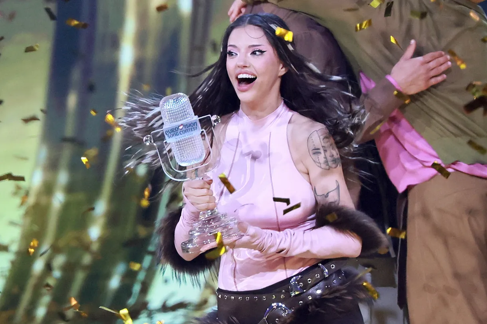 La cantante búlgara Dana, gran ganadora de Eurovisión 2026.
