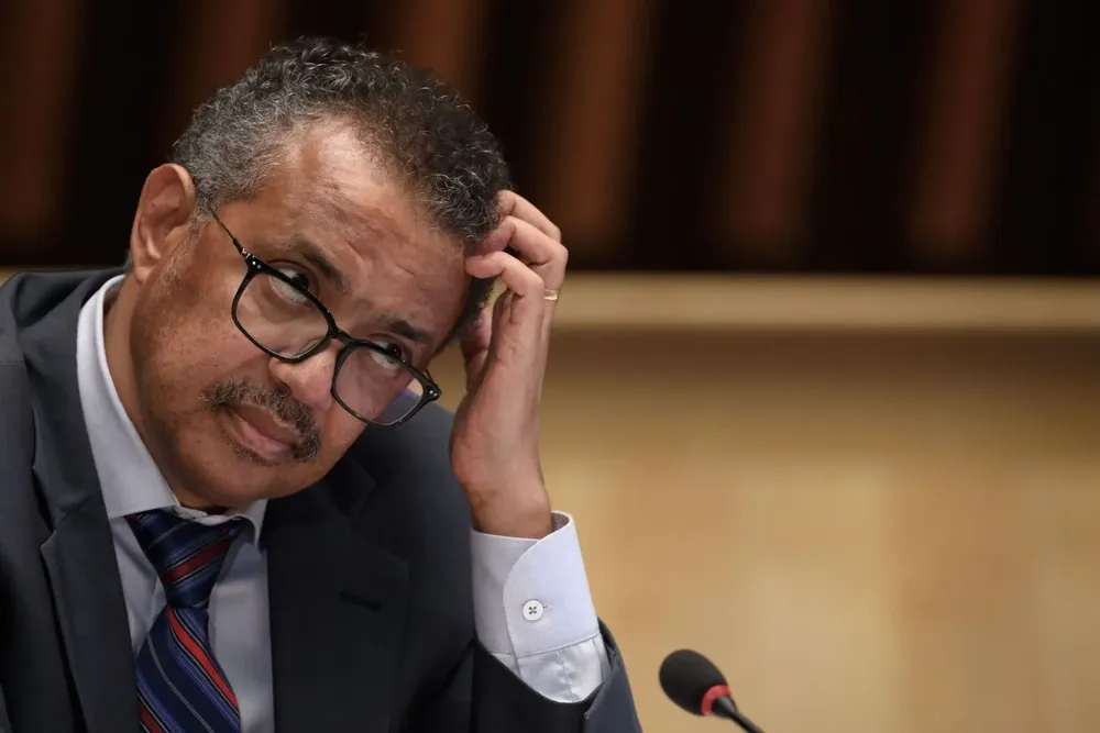 El director general de la OMS, Tedros Adhanom Ghebreyesus