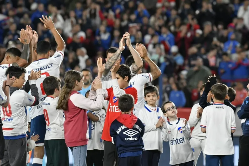 El saludo de Nacional