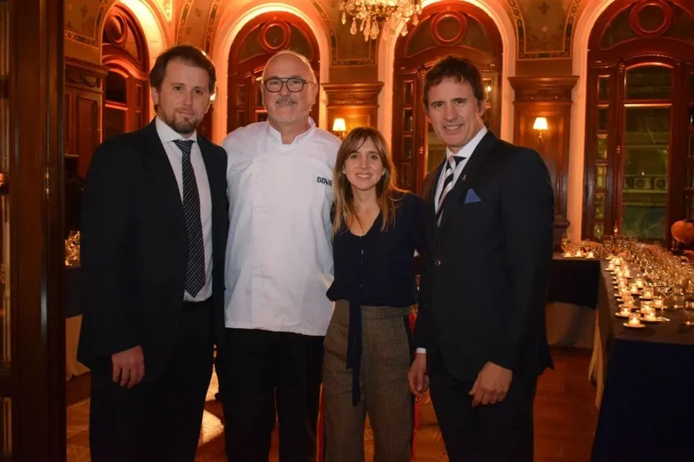 Aitor Galdona, Osbaldo Gross, Virginia Molfese y Juan Carlos Baucher