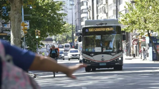 Cortes de transito en Montevideo