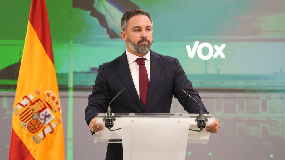 Santiago Abascal, líder de Vox.
