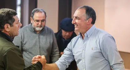 Carlos Albisu, hasta el jueves presidente de la CTM de Salto Grande