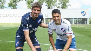 Mathías Bernatene y Luis Suárez