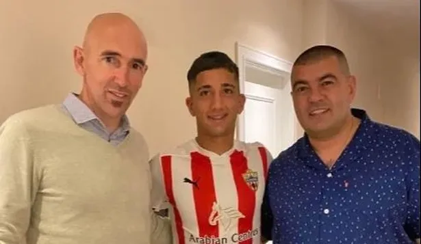 Cristian Olivera con Edgardo Lasalvia y Nico Rotundo