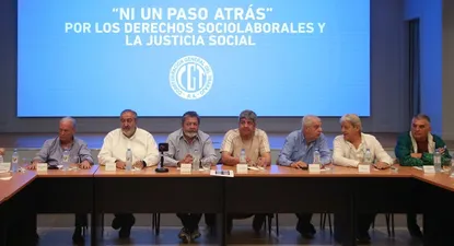 Reunión de la CGT