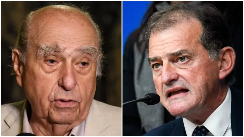 Julio María Sanguinetti y Guido Manini Ríos