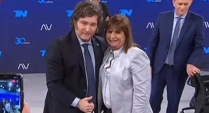 Qué revolución armamos: la primera foto juntos Milei y Bullrich